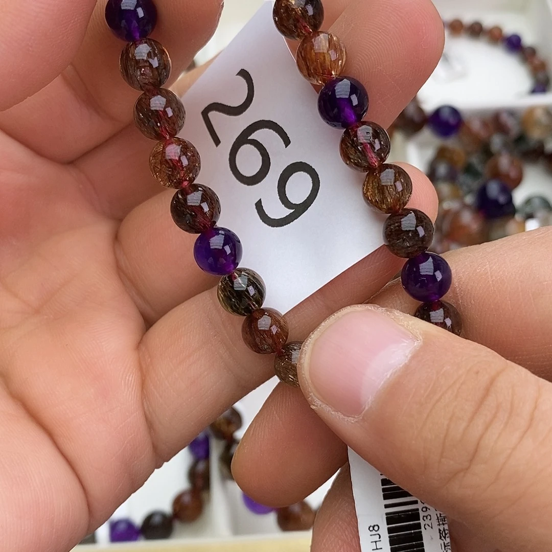 未镶嵌水晶手链手链