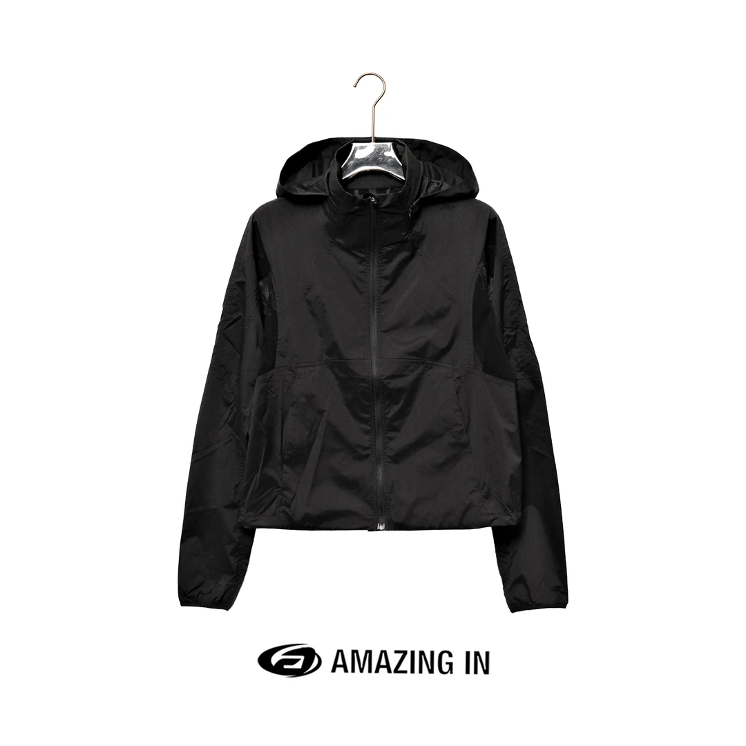 AMAZING IN“羽悦”早春休闲透气连帽防晒外套女A240310-JY-XY118