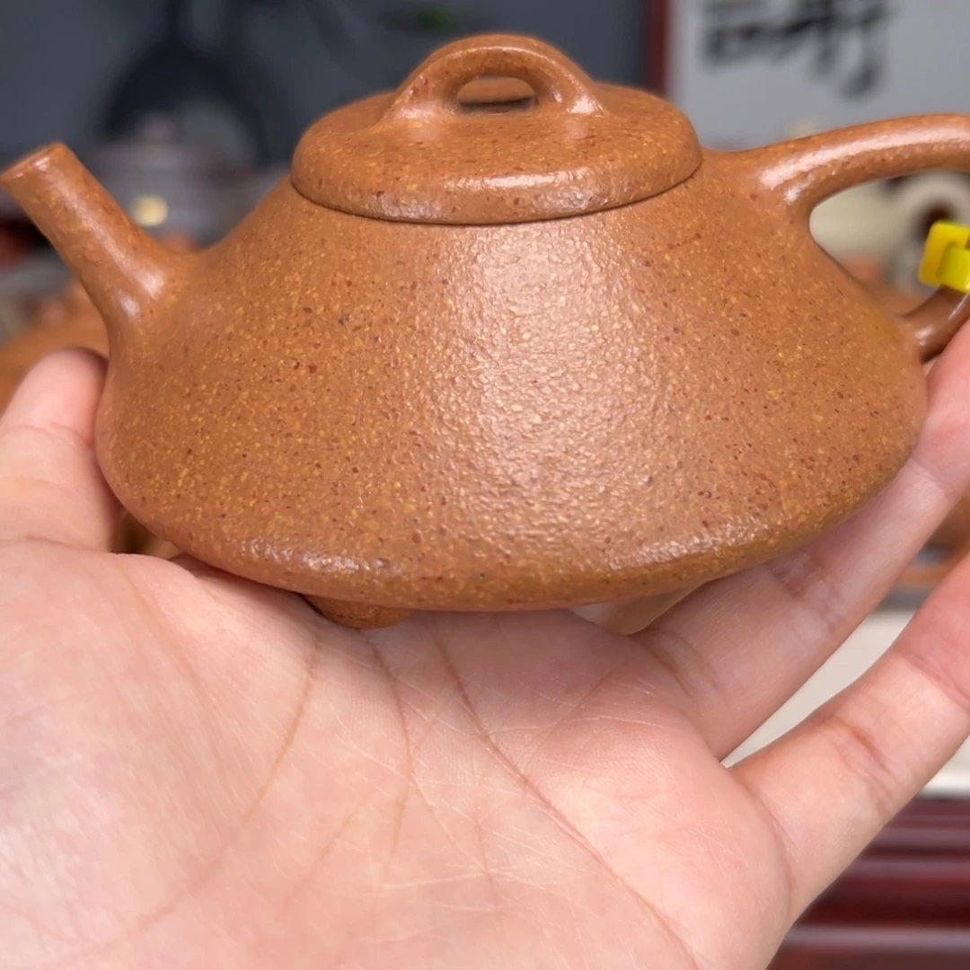 紫砂茶壶梨皮黄的160