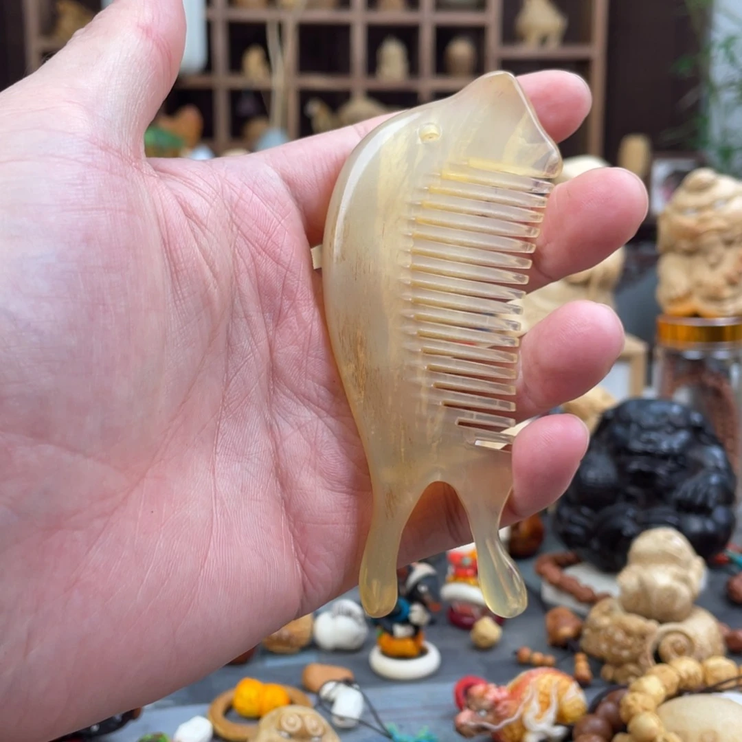 琳***子木方颜竹木艺术把件