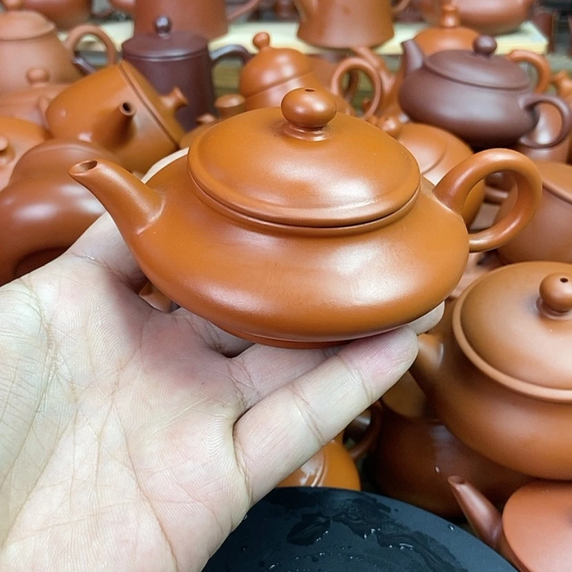 【闪购商品】茶壶朱泥120c c