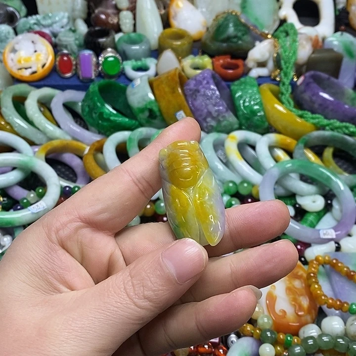 颈饰未镶嵌翡翠缅甸翡翠首饰配饰