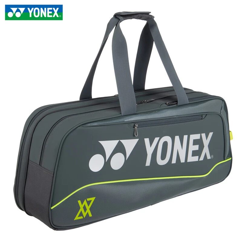 YONEX/尤尼克斯安赛龙系列钢铁灰羽毛球包