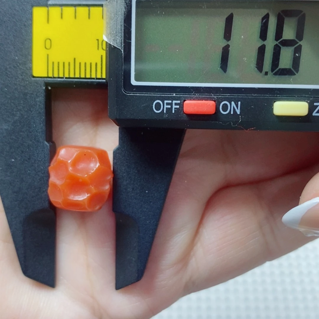 南红玛瑙单珠未镶嵌卡11➕无相