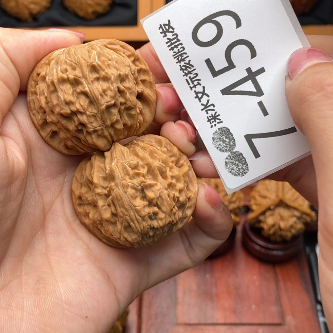 文玩核桃把件40正磨