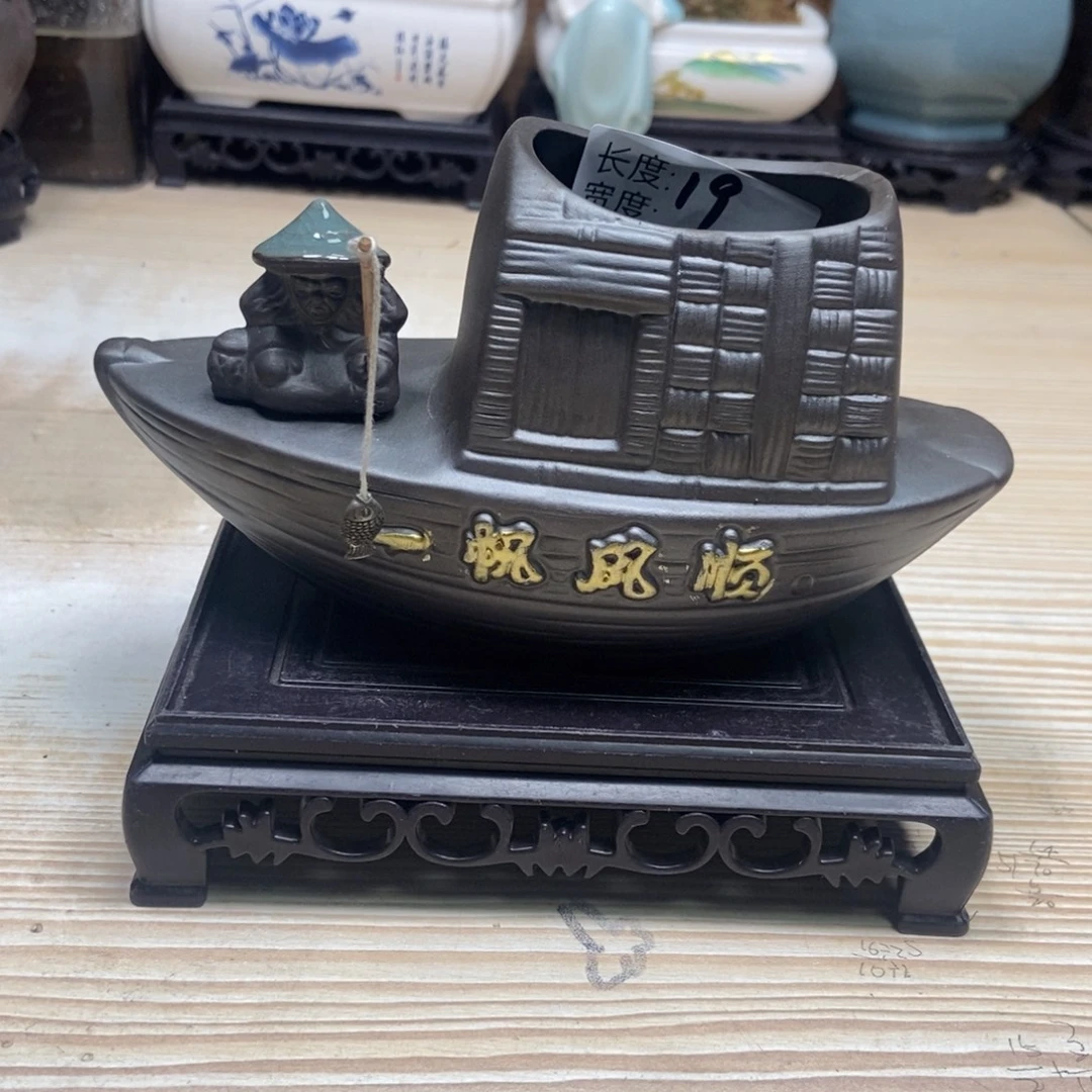 瓷片陶瓷花盆陶瓷艺术