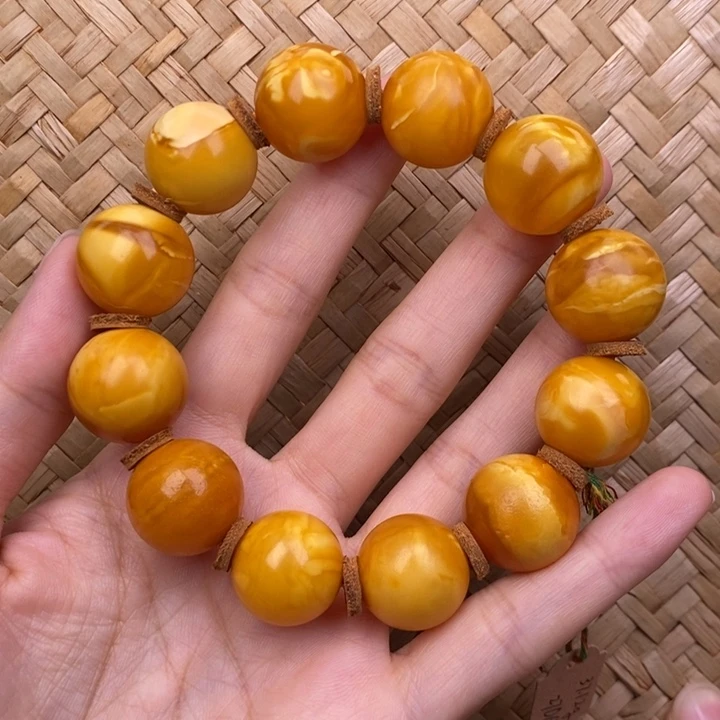 琥珀未镶嵌裸石蜜蜡M