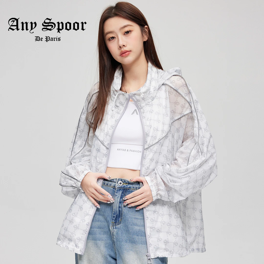【ANY SPOOR】休闲设计师女士时尚轻奢中长款外套84B824