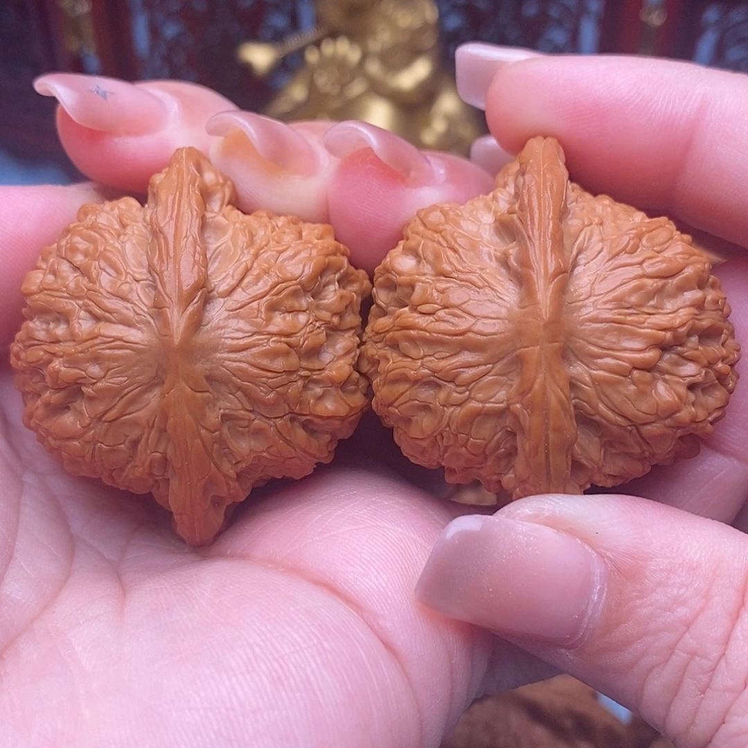 把件文玩核桃43全品绝配血麒麟
