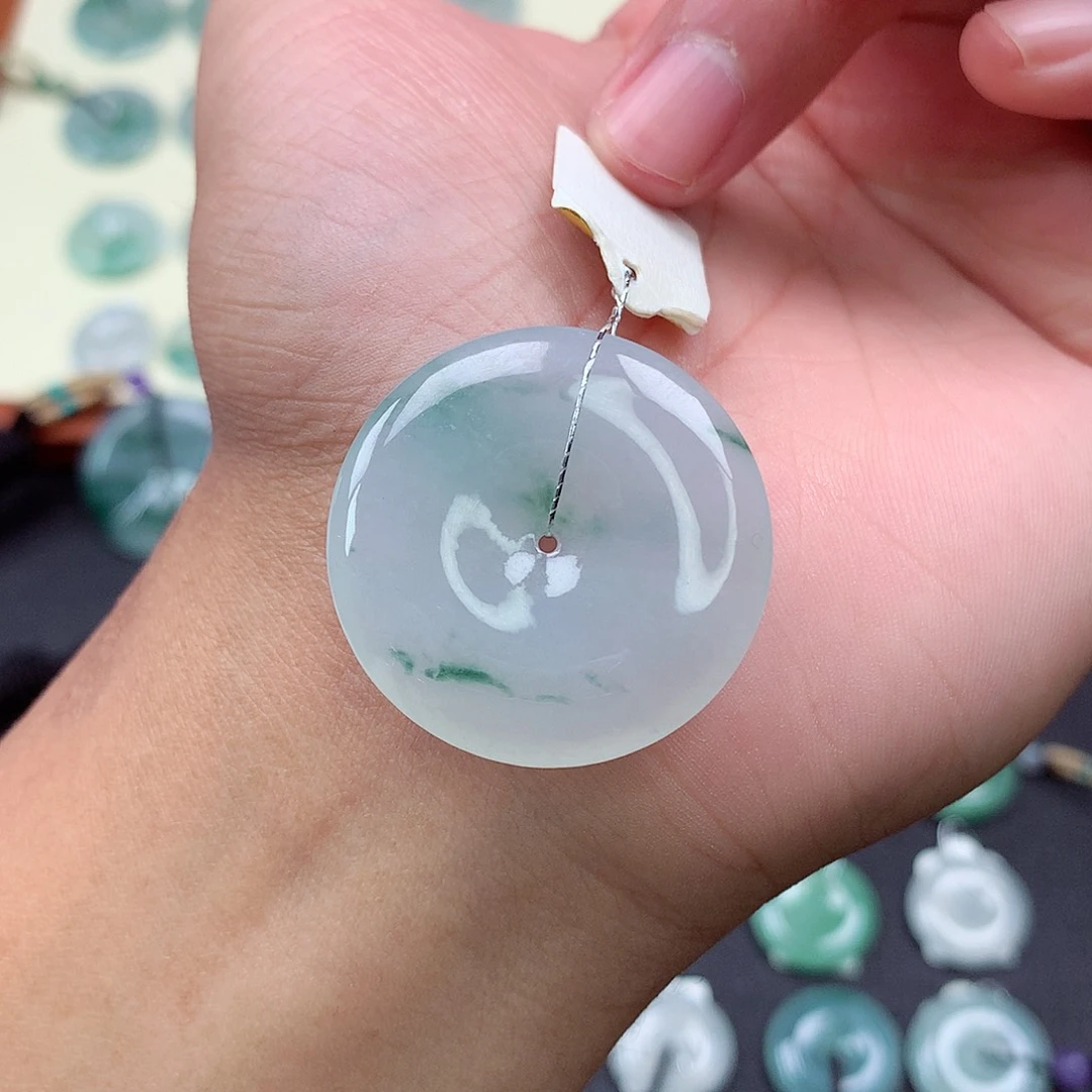 颈饰未镶嵌翡翠23 尺寸32.4-6