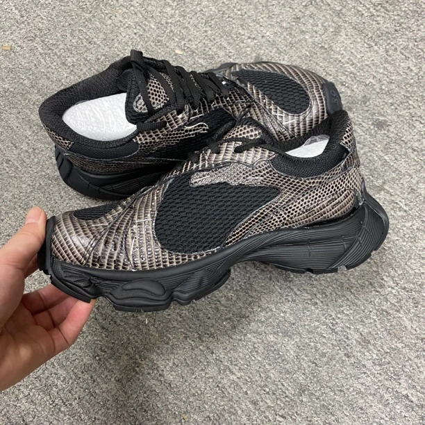 黑仑机甲老爹休闲网鞋