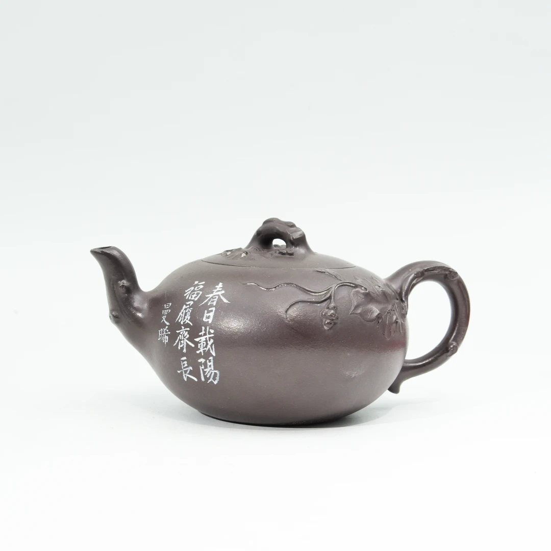 贴花葡萄,紫泥,300cc,徐秀文,助工,PLXXW25122352