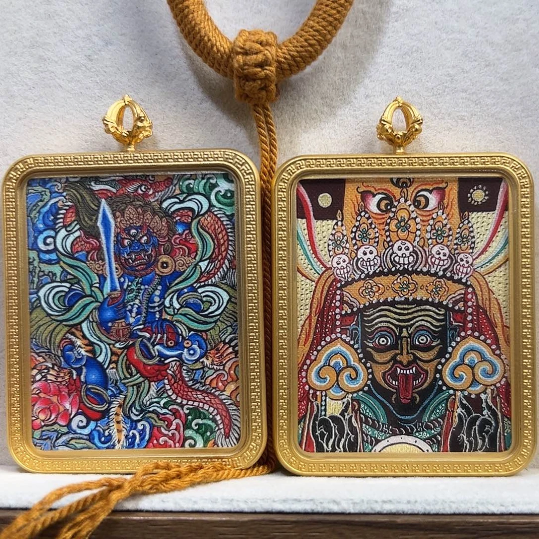 钓***人吊坠双面定制不动扎吉拉姆