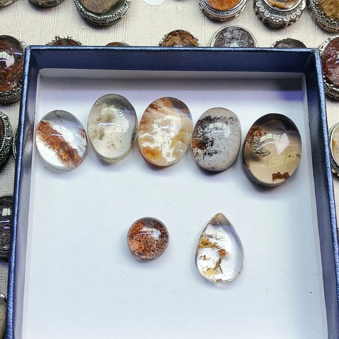 水晶戒指银S800镀金镶嵌D****?