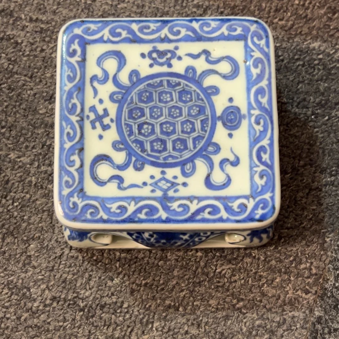 真***价青花瓷器的瓷器123456