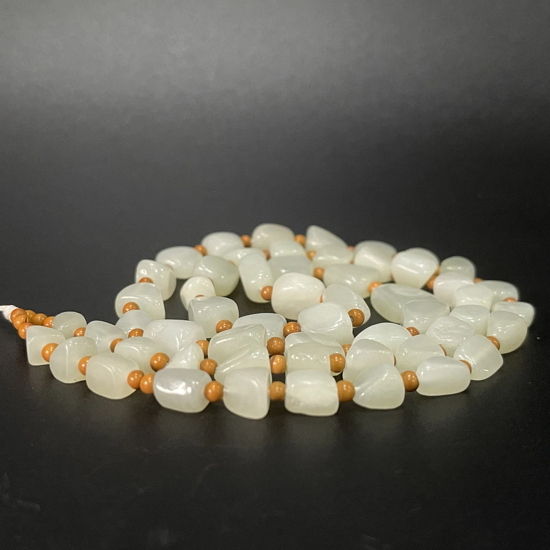 0527GC191和田玉珠链