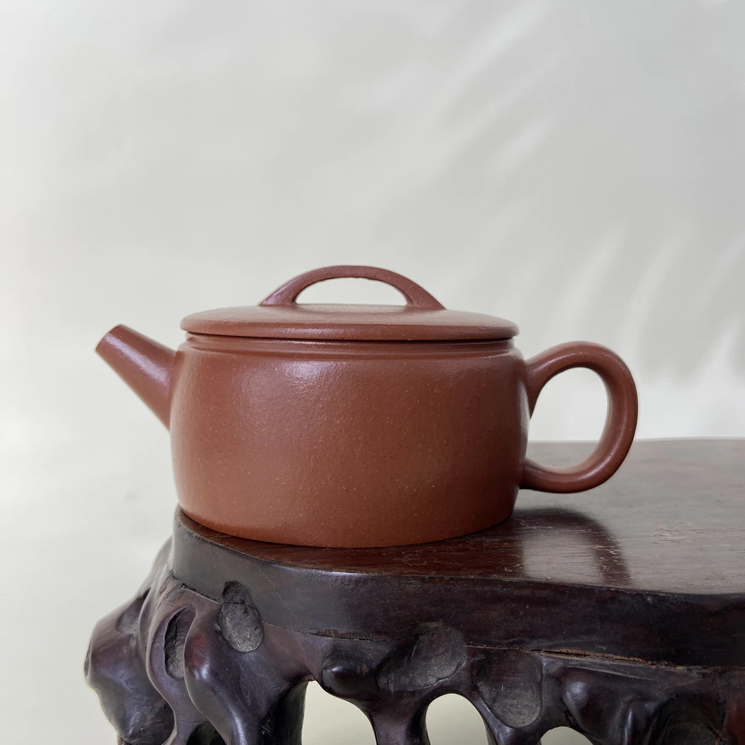宜兴手工紫砂陶 （实力派2）130cc茶壶GS4221-9