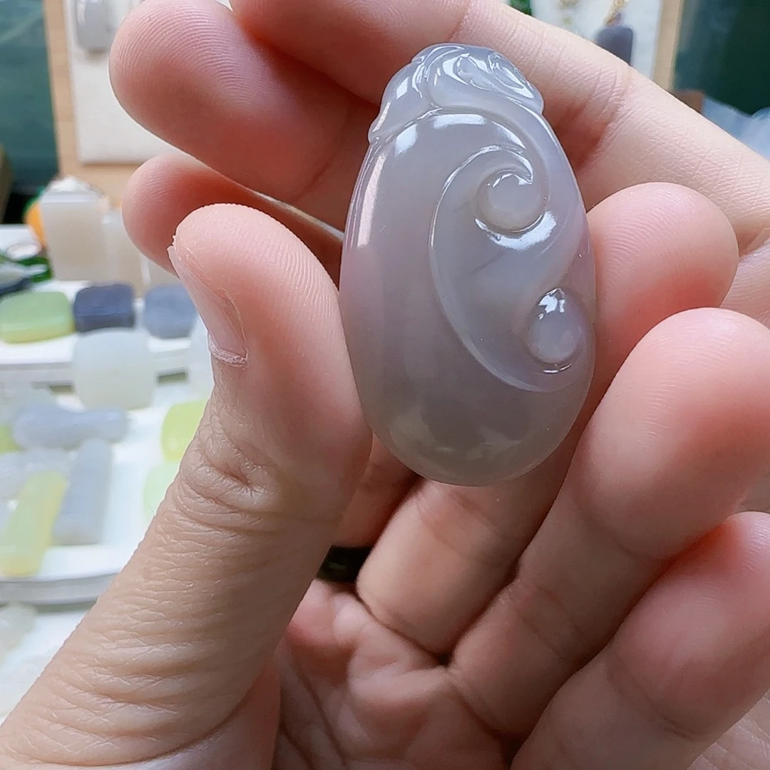 和田玉未镶嵌吊坠(不含链)