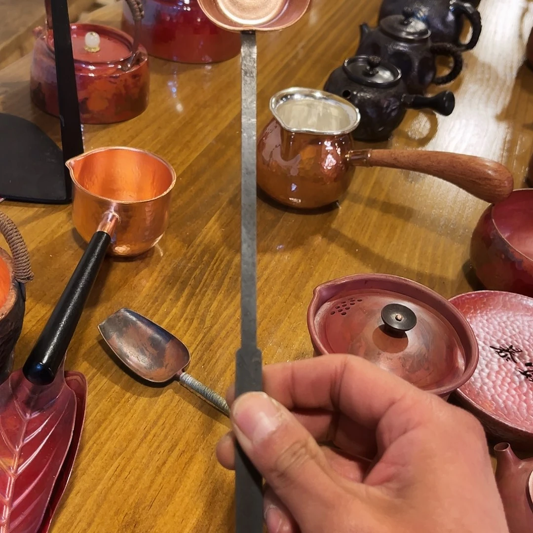 茶勺手工锻打工艺