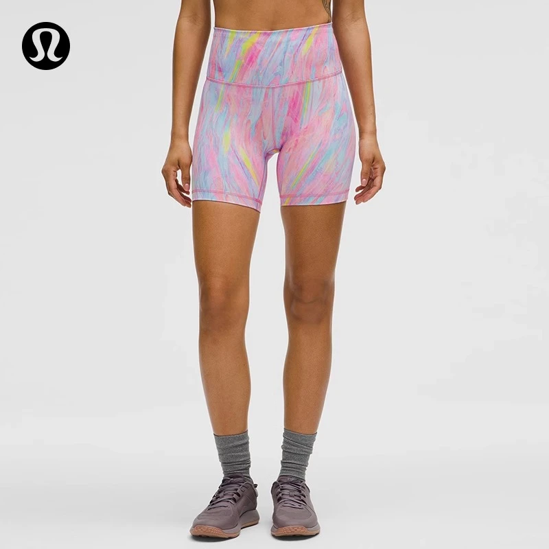 Wunder Train 女士运动高腰紧身短裤 6" 丨lululemon丨LW7BEUS