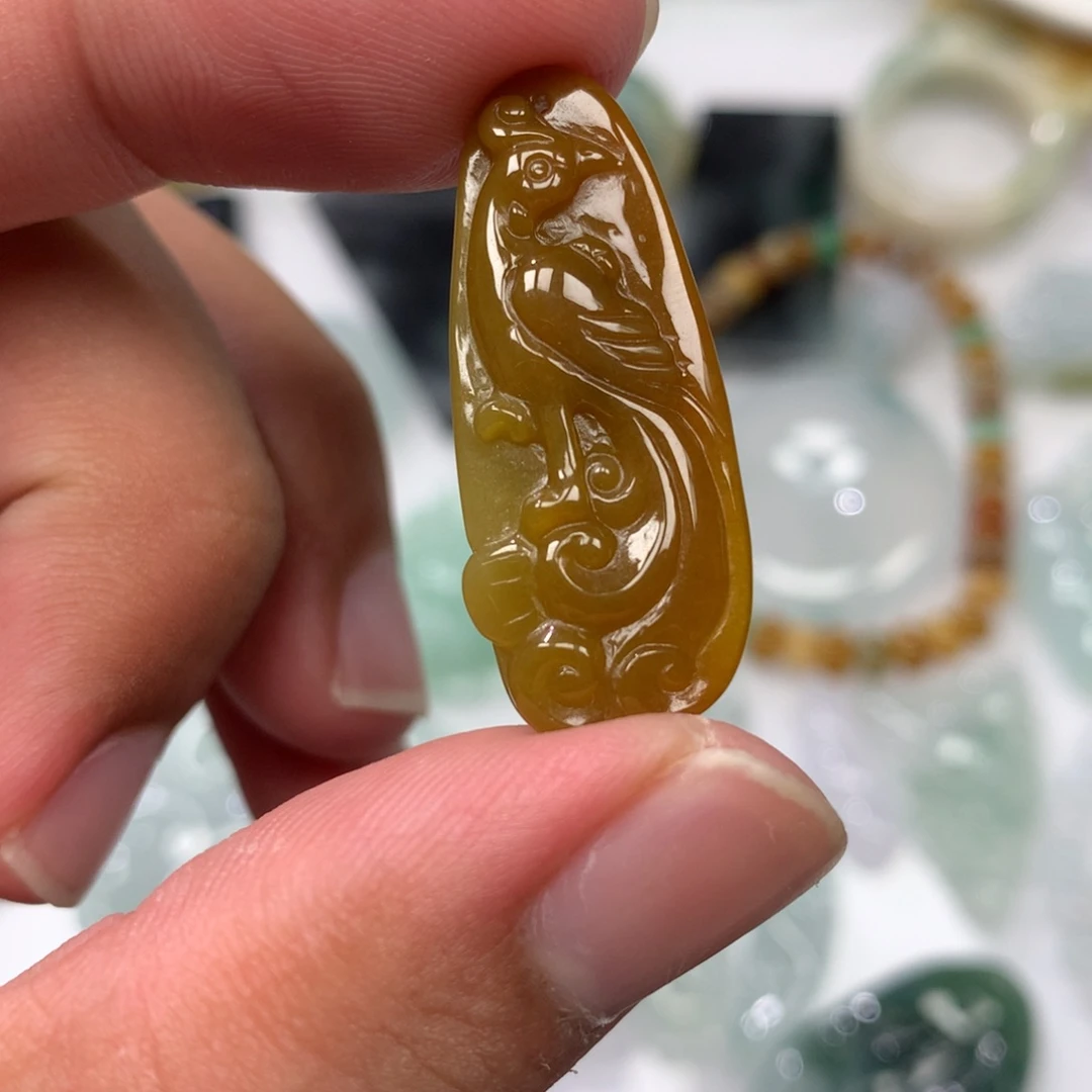 吊坠(不含链)未镶嵌翡翠