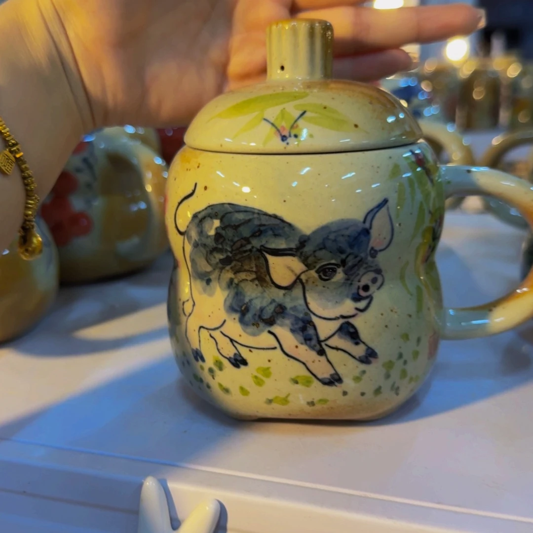 瓷片景德镇陶瓷手工手绘