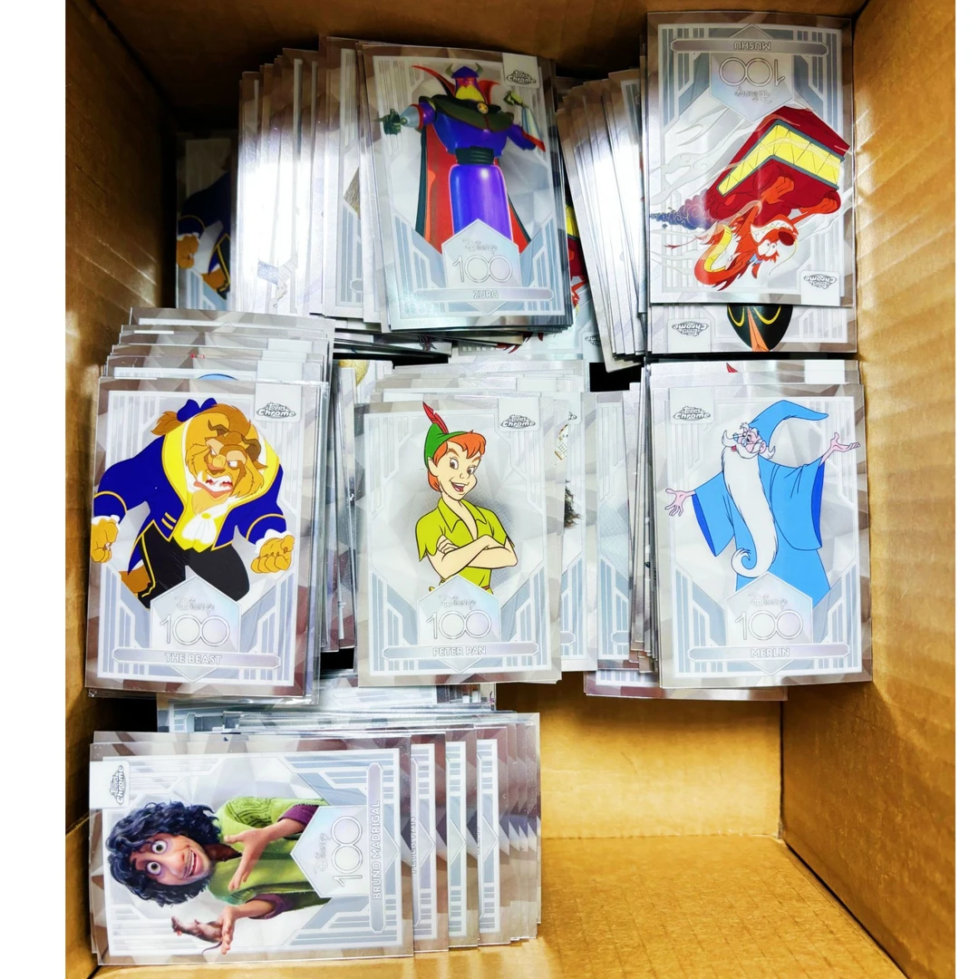 2023 topps Chrome 迪士尼 100周年 元年纪念卡  15张 不指定人物