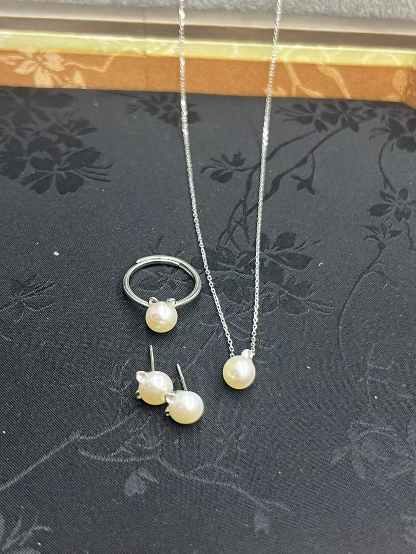 5259 猫耳精致原创百搭时尚简约款三件套