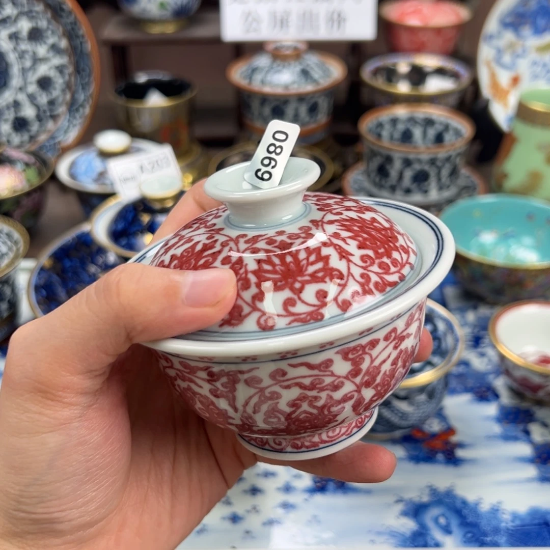 瓷片景德镇手工手绘陶瓷