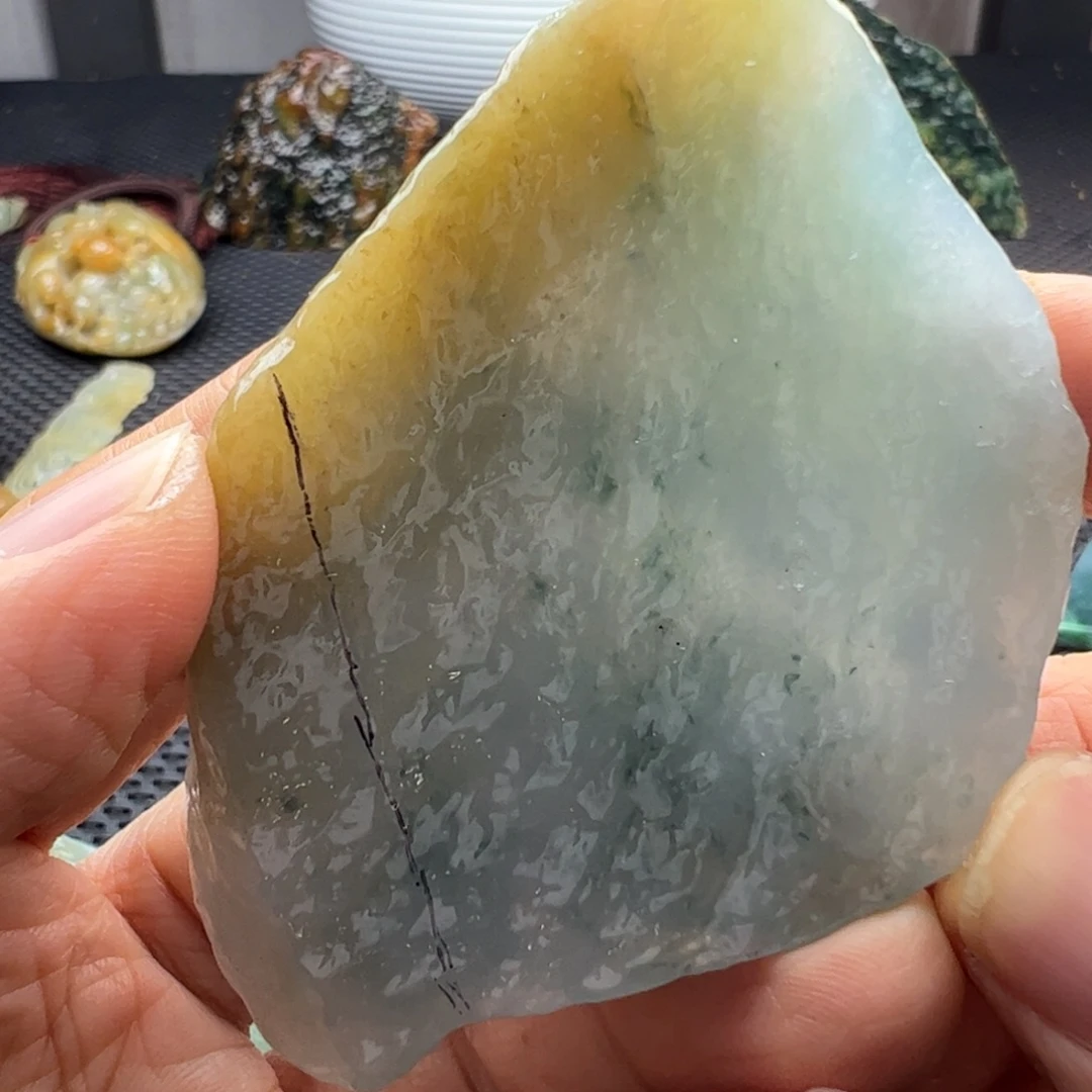 翡翠裸石缅甸翡翠