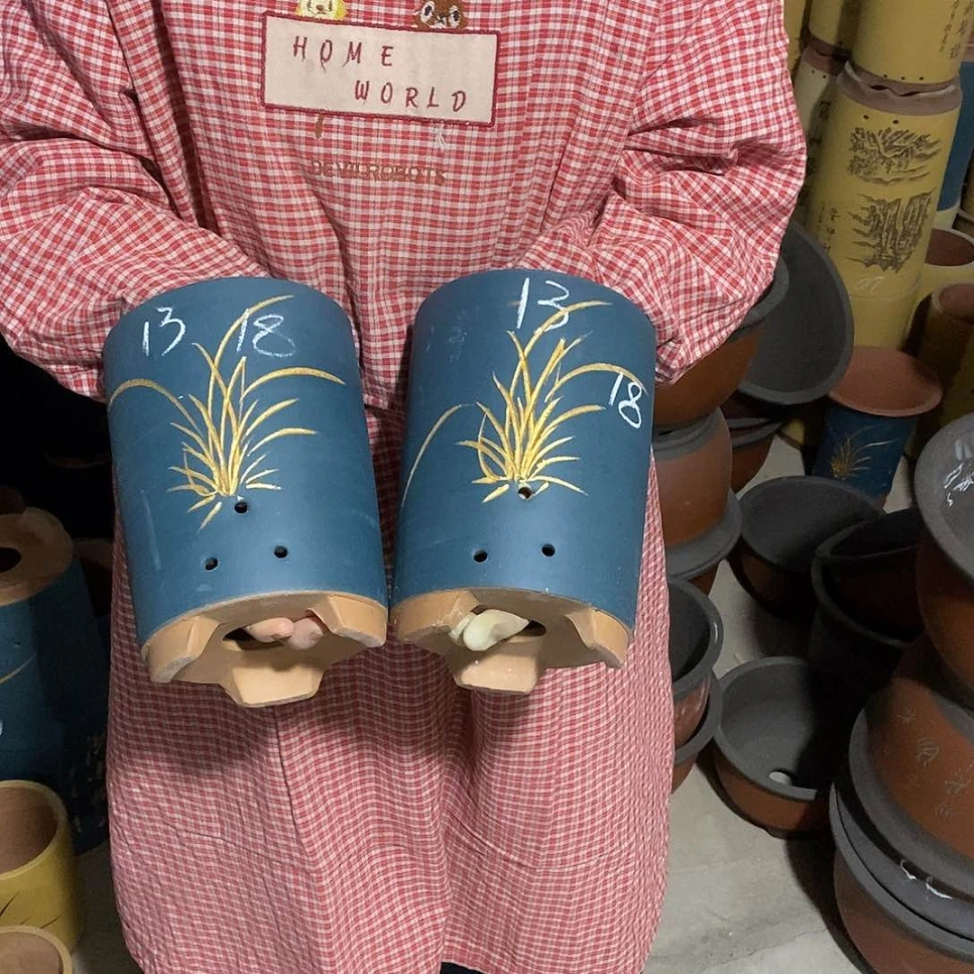 紫砂花盆紫砂花盆