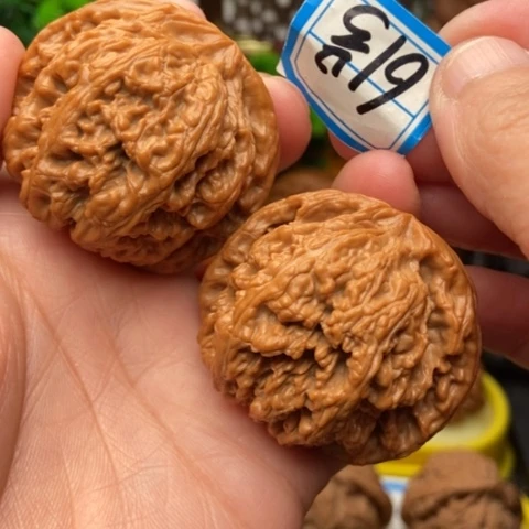文玩核桃吊坠粗46筋