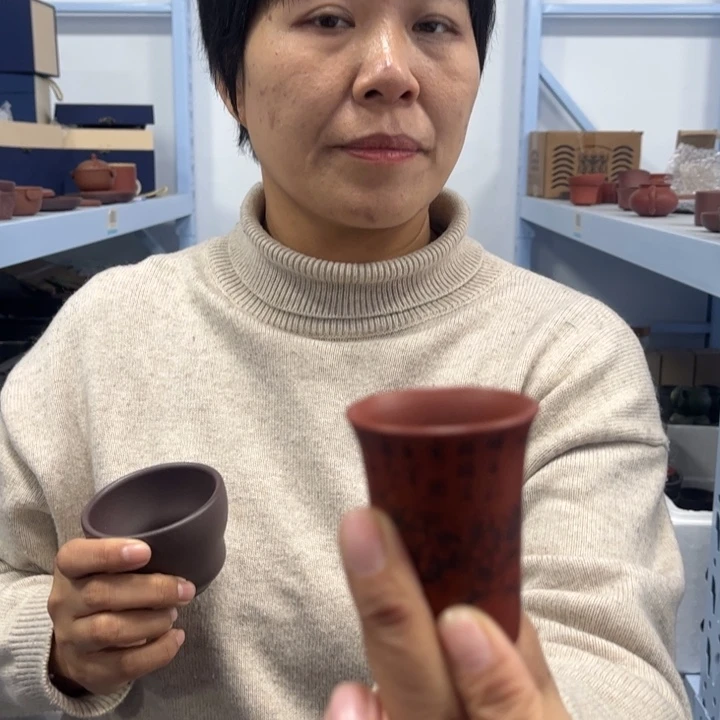 阳***光紫砂茶杯紫砂主人杯