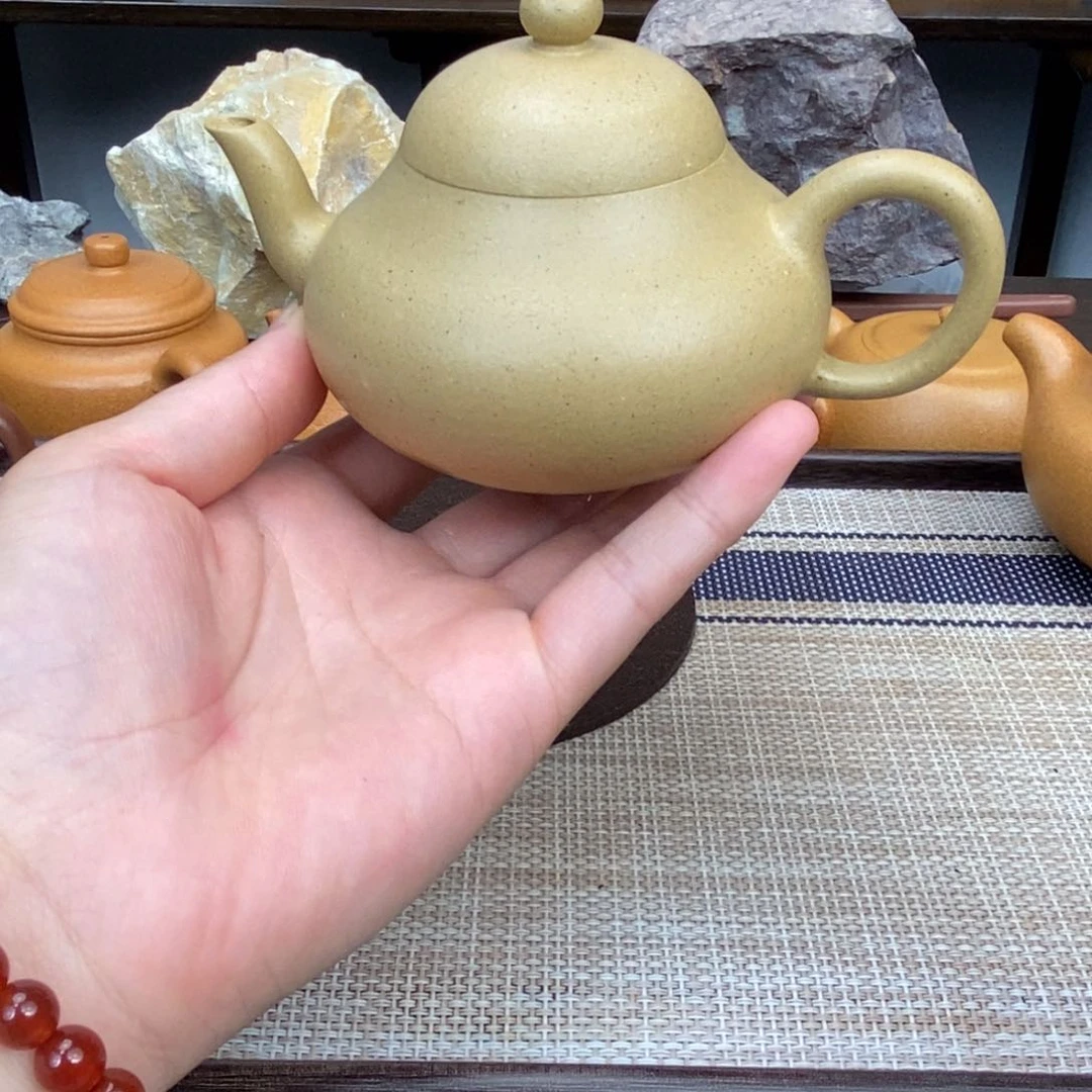 红****茶壶紫砂原矿本绿