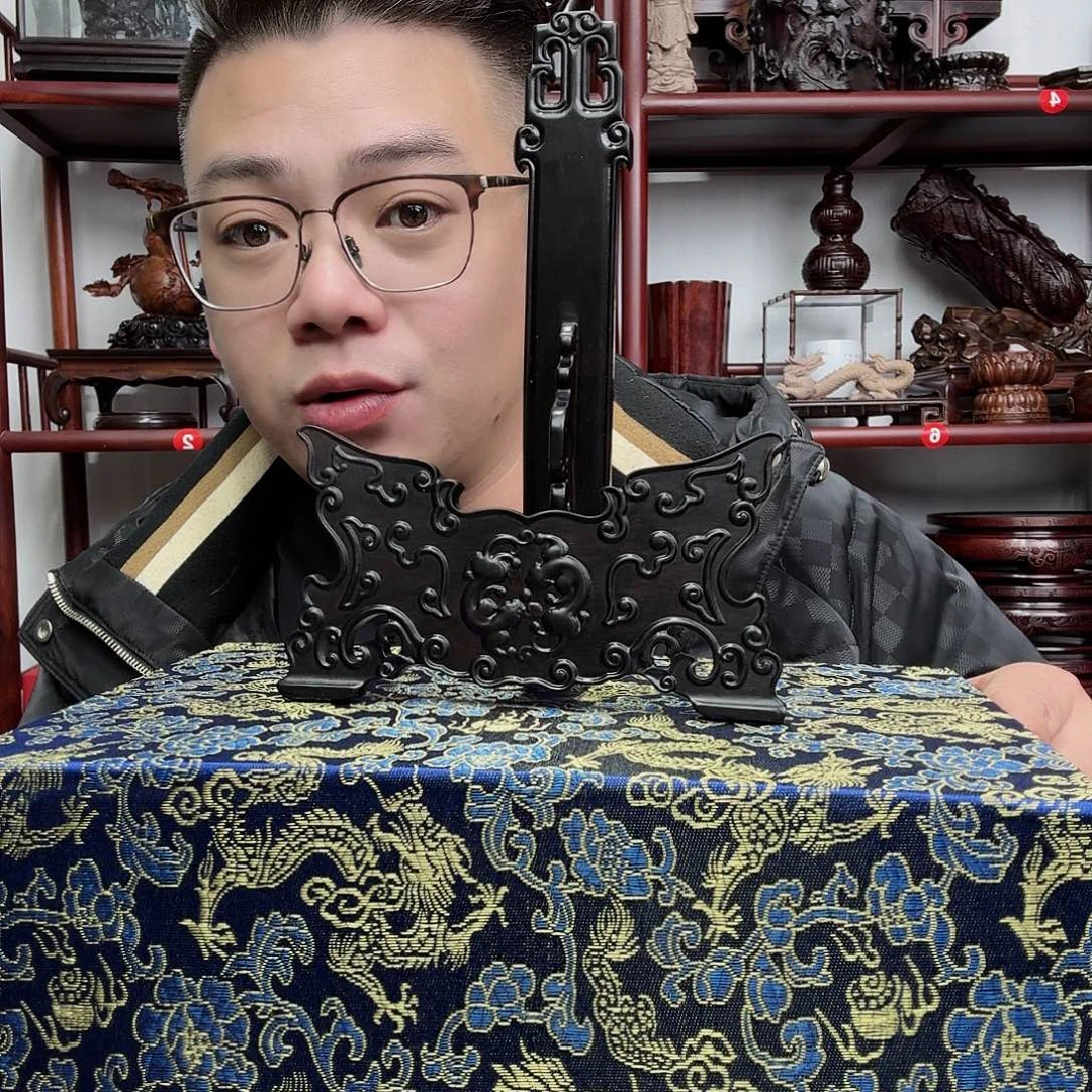 紫光檀工艺品底座
