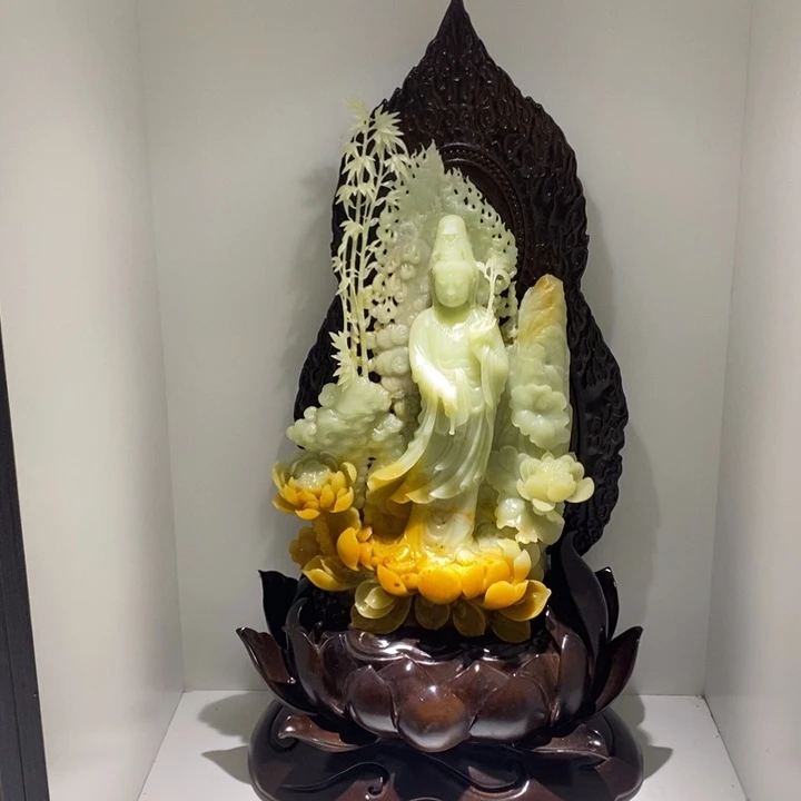 未镶嵌蛇纹石玉（覆膜）珠宝奇石