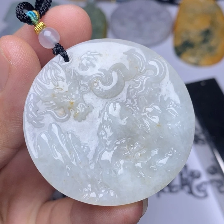 颈饰未镶嵌翡翠翡翠