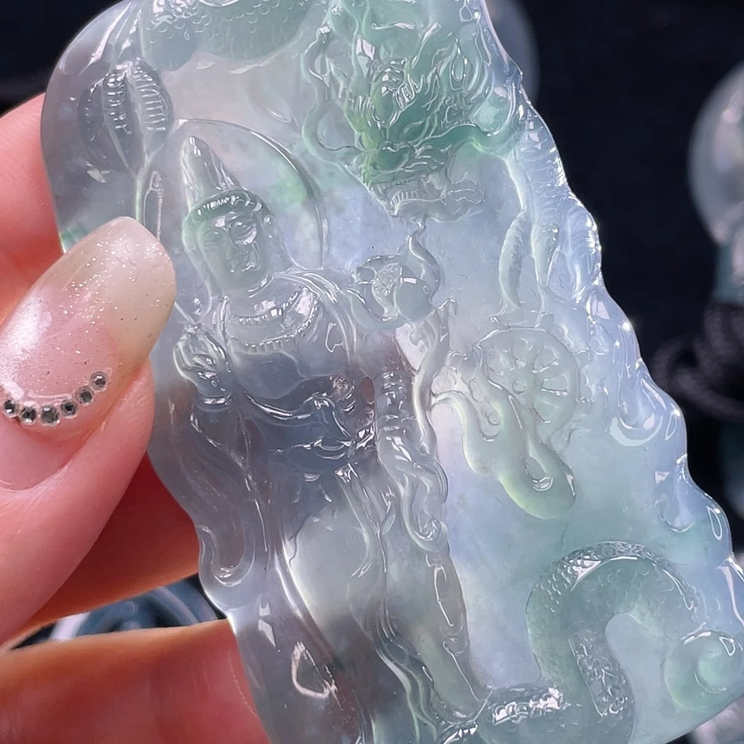 颈饰未镶嵌翡翠4，