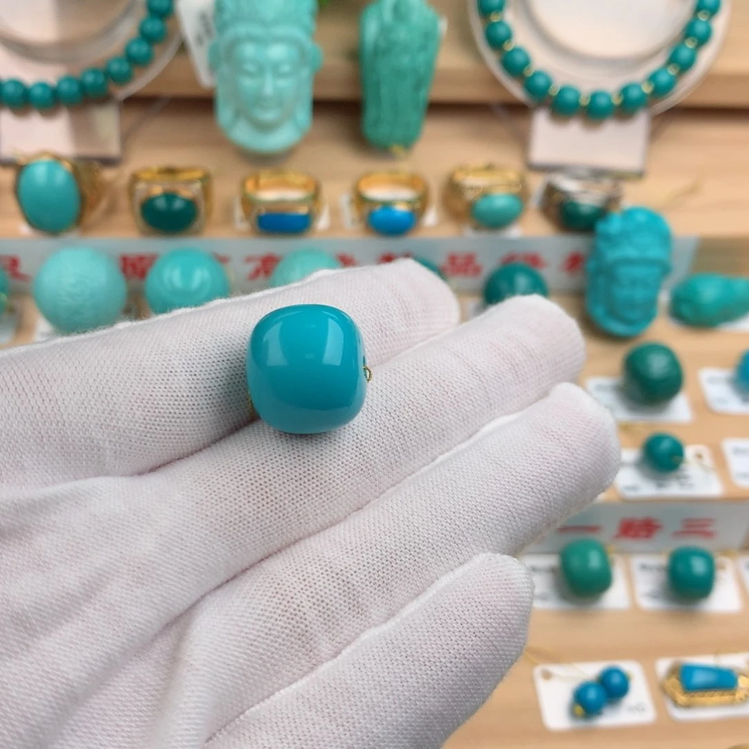 曲****绿松石未镶嵌配饰