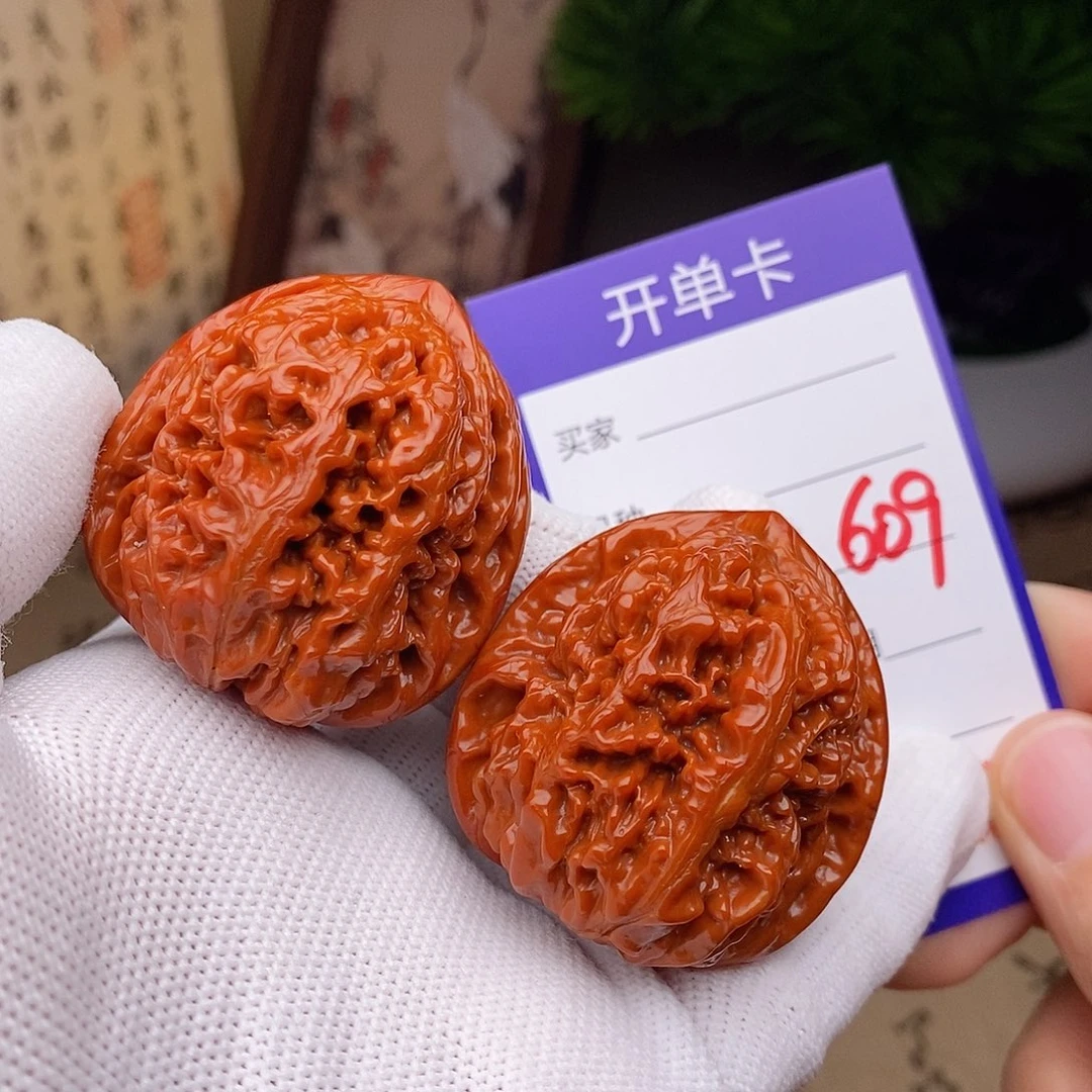 文玩核桃把件42凤凰台609