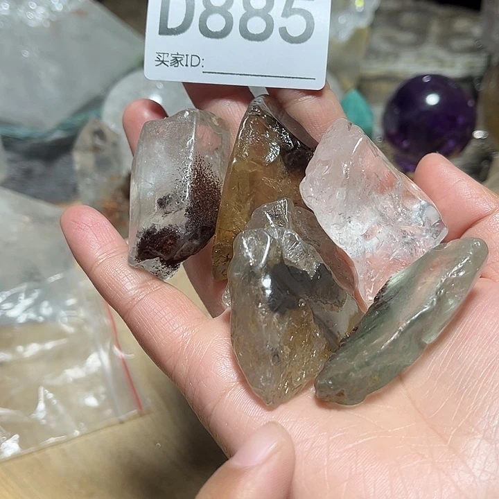 水晶未镶嵌珠宝半成品默认微瑕