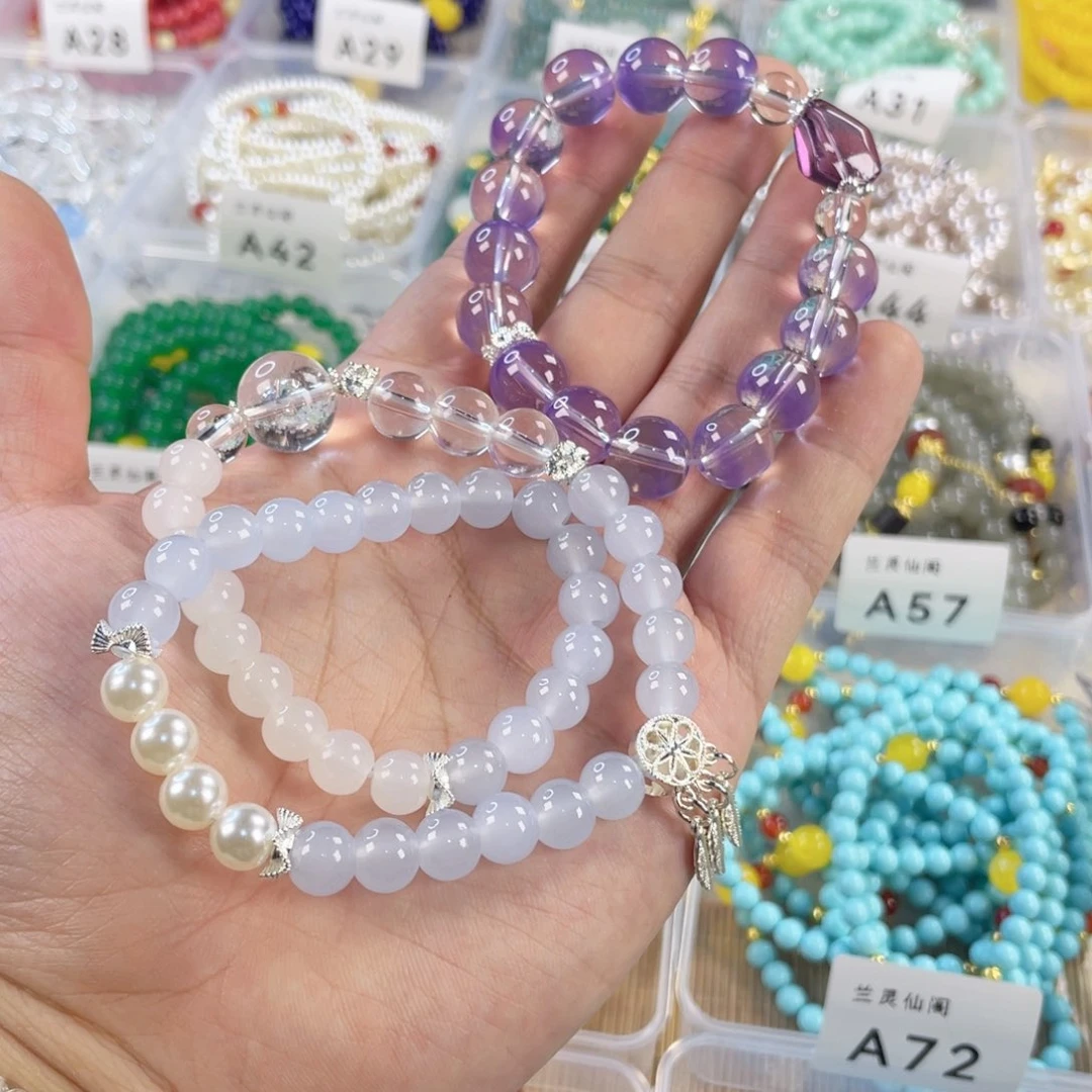 玛瑙手饰银S925镀金镶嵌