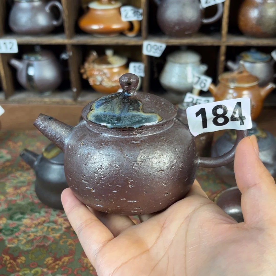 摆件柴烧茶器主人壶