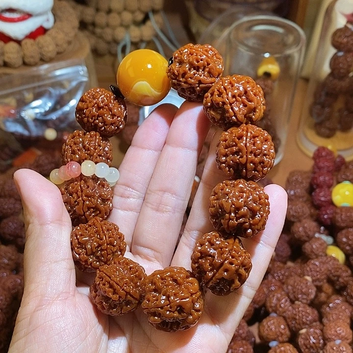 吊坠金刚菩提225玉华黄➕跑环新品