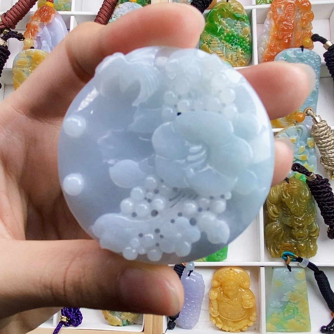 颈饰未镶嵌翡翠翡翠