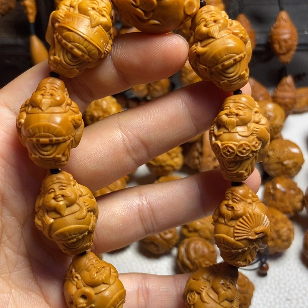 【闪购商品】手串/手链橄榄核腰缠万贯财神