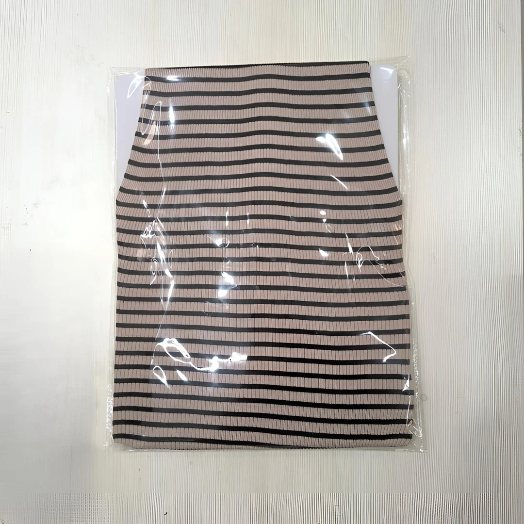 桑蚕丝真丝条纹高领长袖绢丝T恤女修身显瘦春秋打底衫上衣