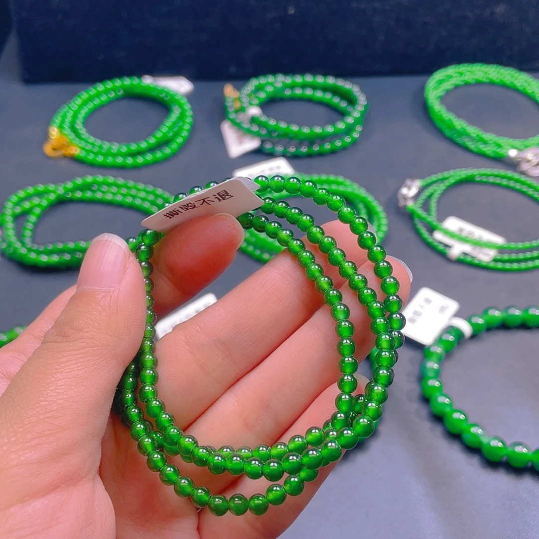 翡翠未镶嵌颈饰卡4