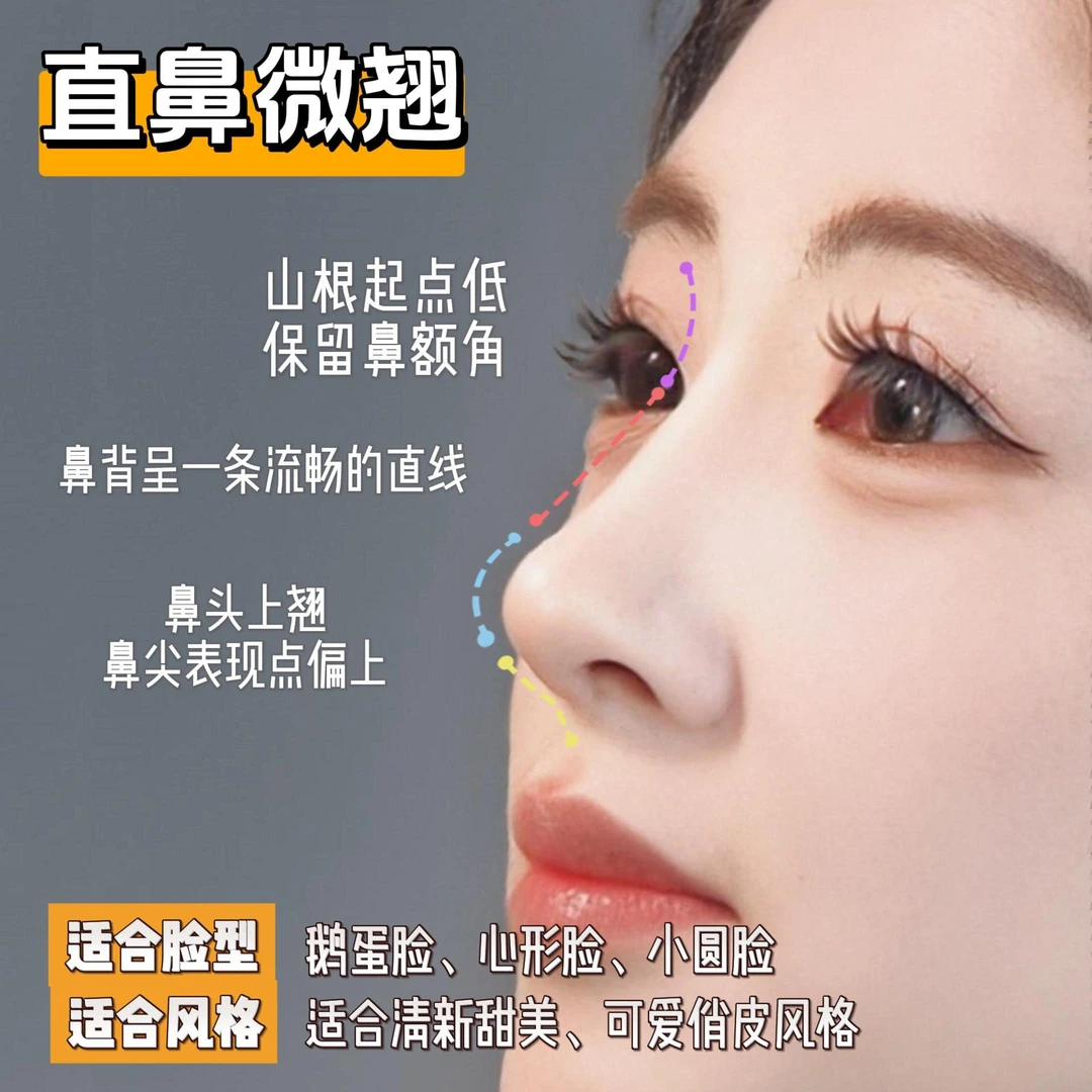 影视硅胶道具-直鼻微翘（全鼻款）