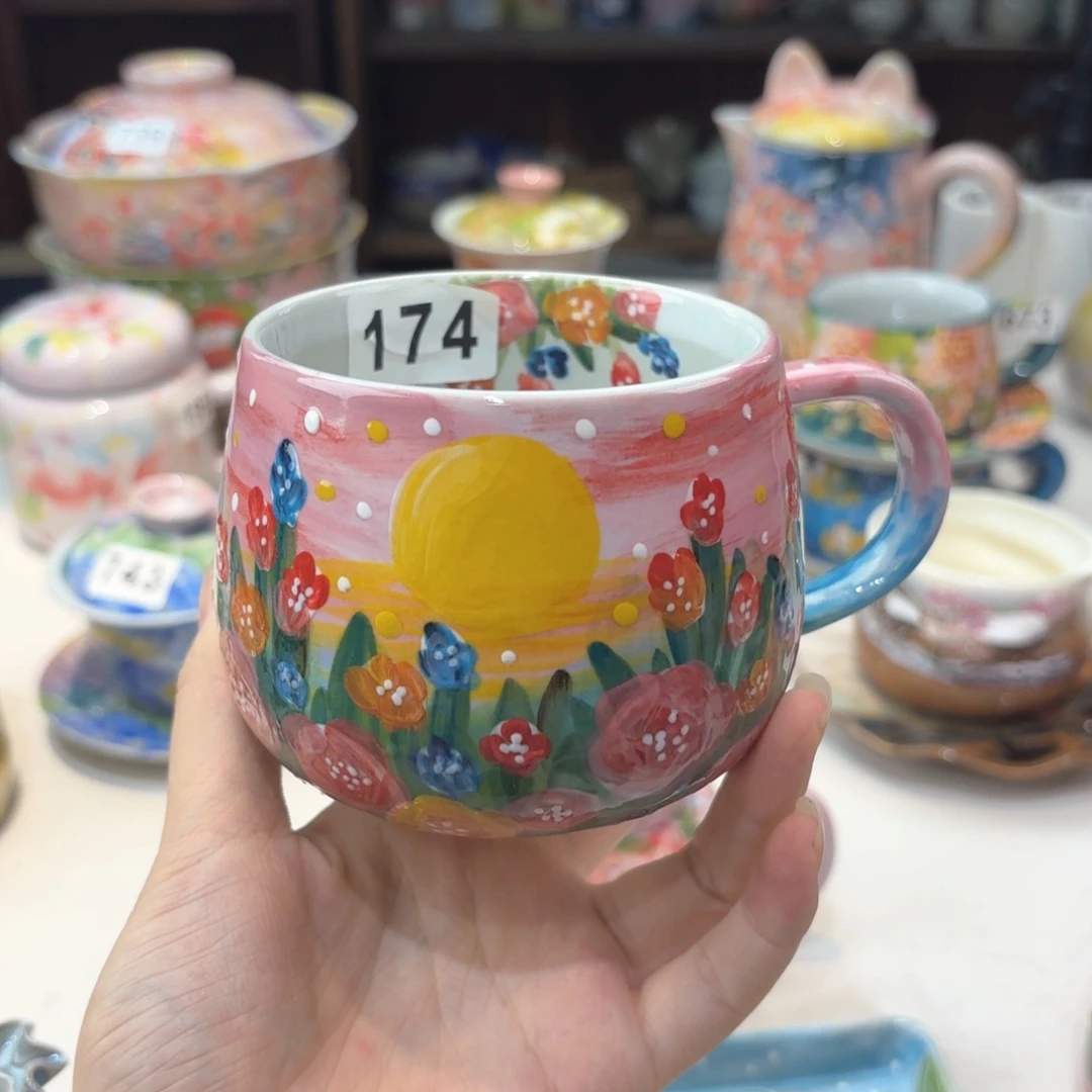 谁*？景德镇手绘高温釉下彩陶瓷茶具
